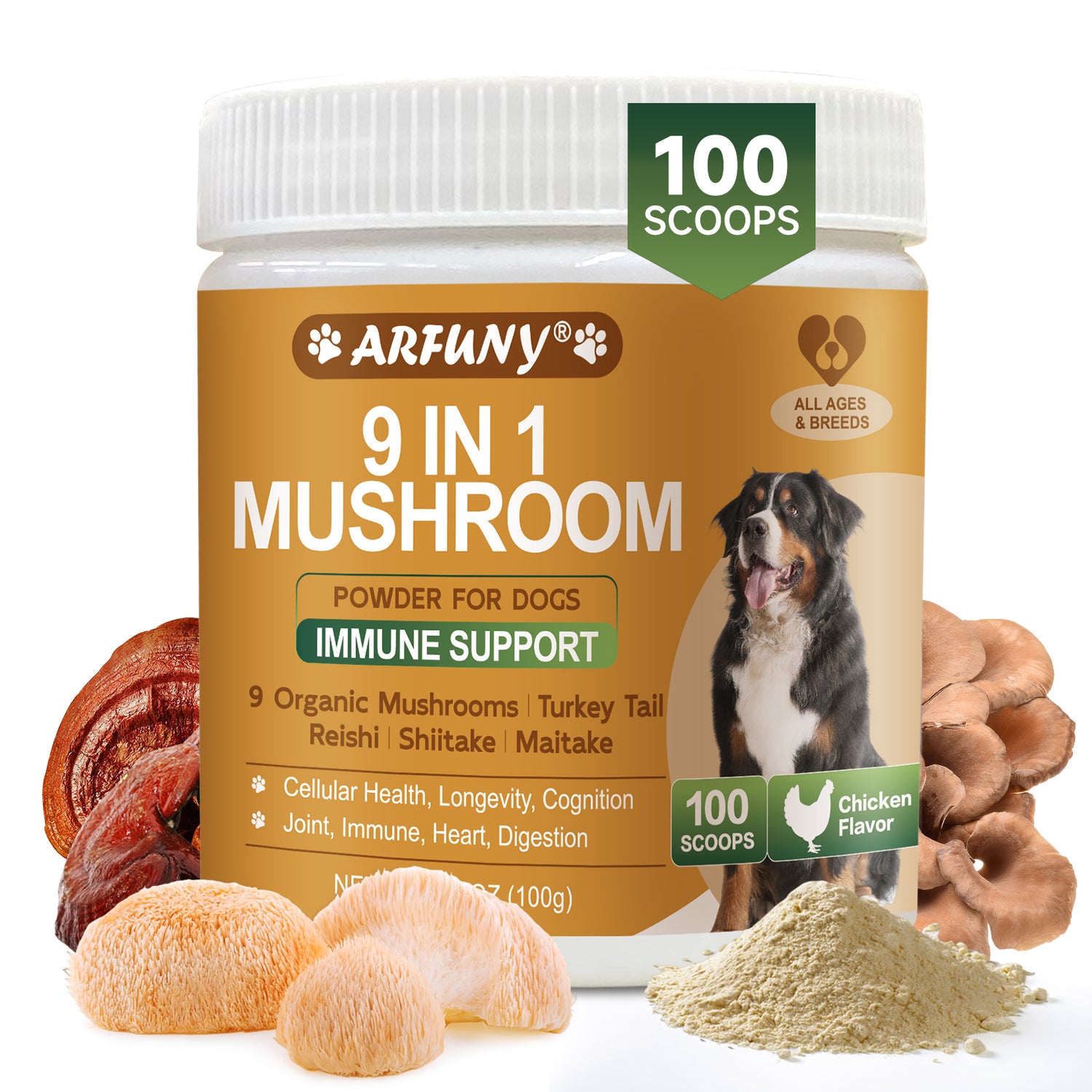 9 In 1 Mushroom Powder