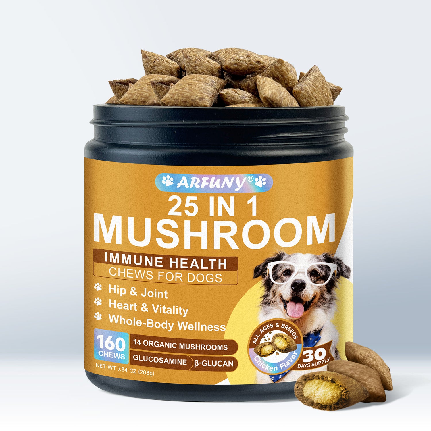 25 In 1 Mushroom Chews