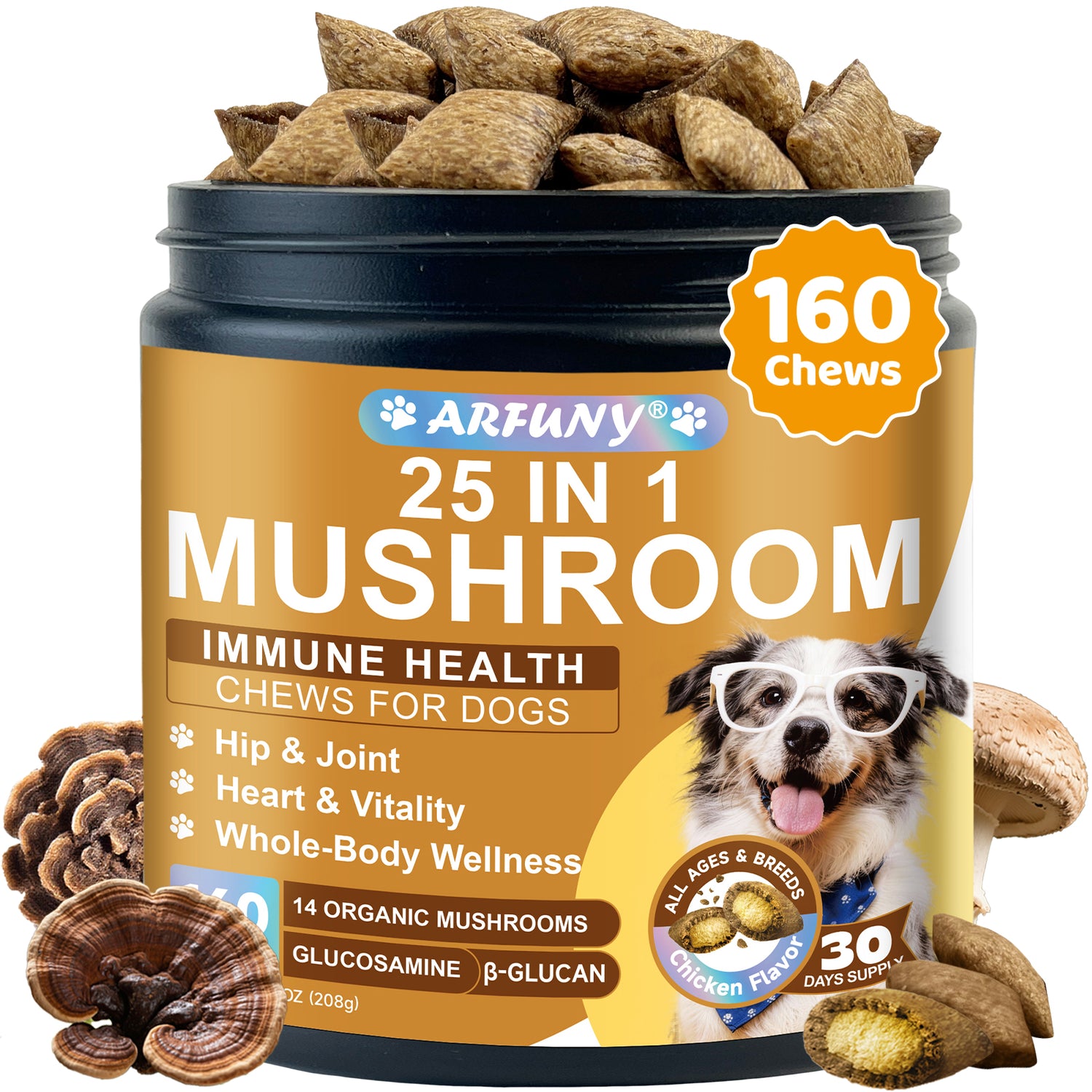 25 In 1 Mushroom Chews