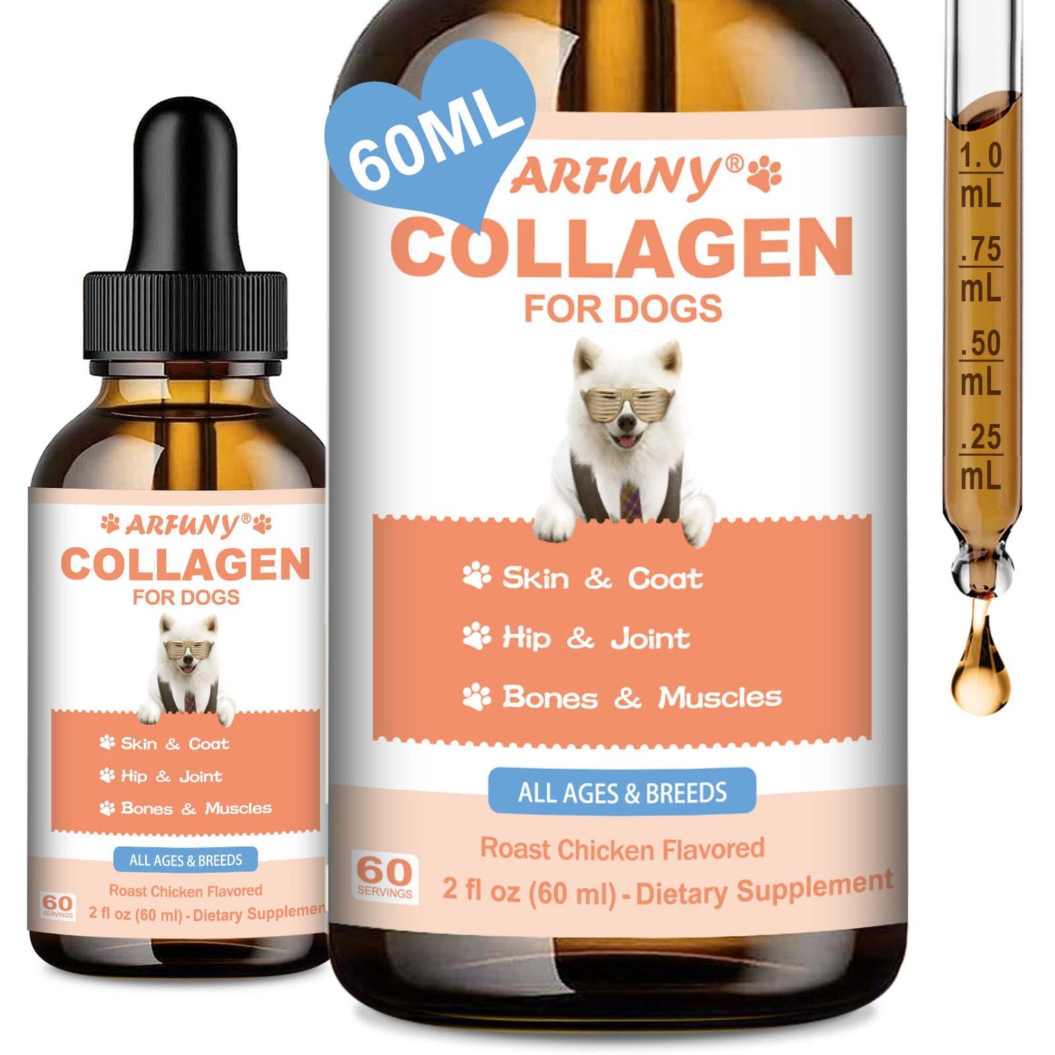 Collagen Liquid Drops for Dog